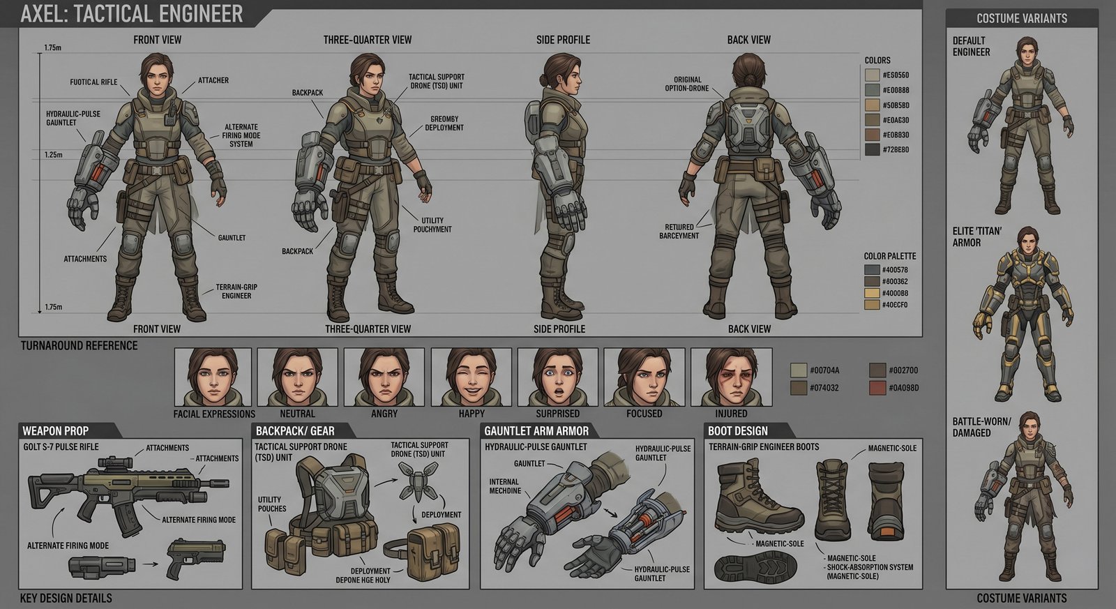 Character Design Sheet