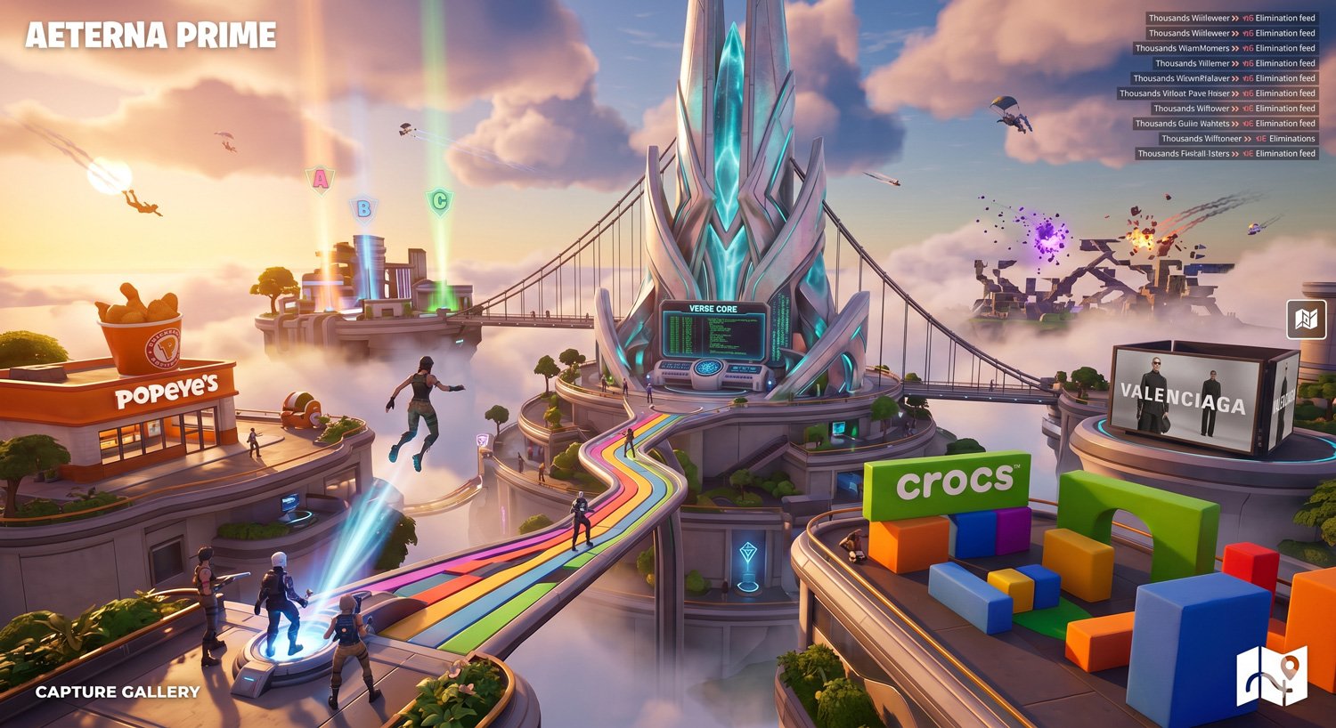 Fortnite UEFN Island — Aeterna Prime
